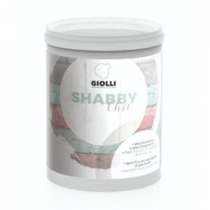 SHABBY CHIC - 1L + 1L (biała, matowa farba kredowa do mebli i drewna z możliwością barwienia pozwalająca uzyskać efekt w stylu prowansalskim lub shabby chic + żywica  zabezpieczająca)