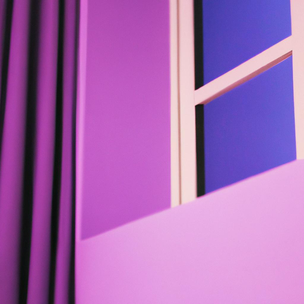 Jakie kolory pasują do fioletowych ścian?