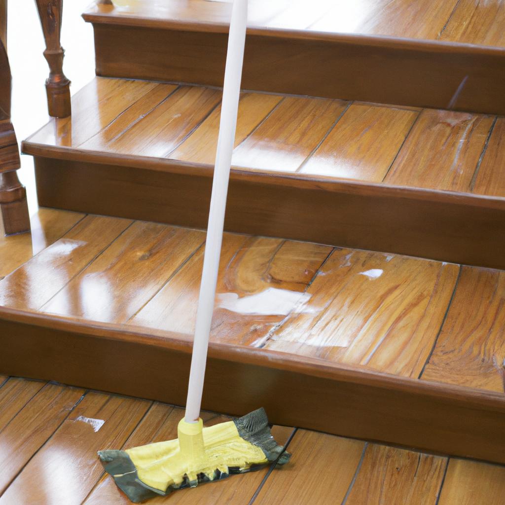 Jak prawidłowo czyścić schody drewniane lakierowane?