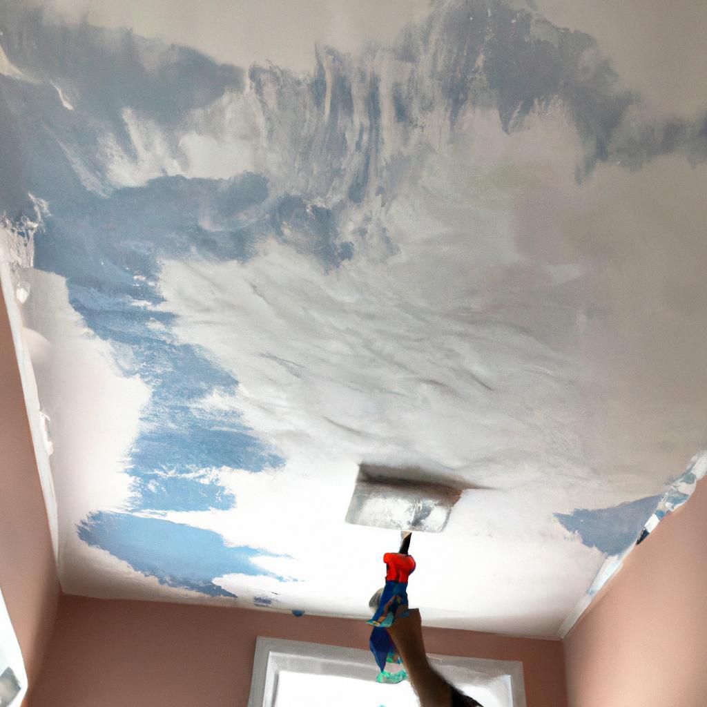 Jak stworzyć malownicze chmury na suficie i skutecznie zamaskować rury – poradnik krok po kroku