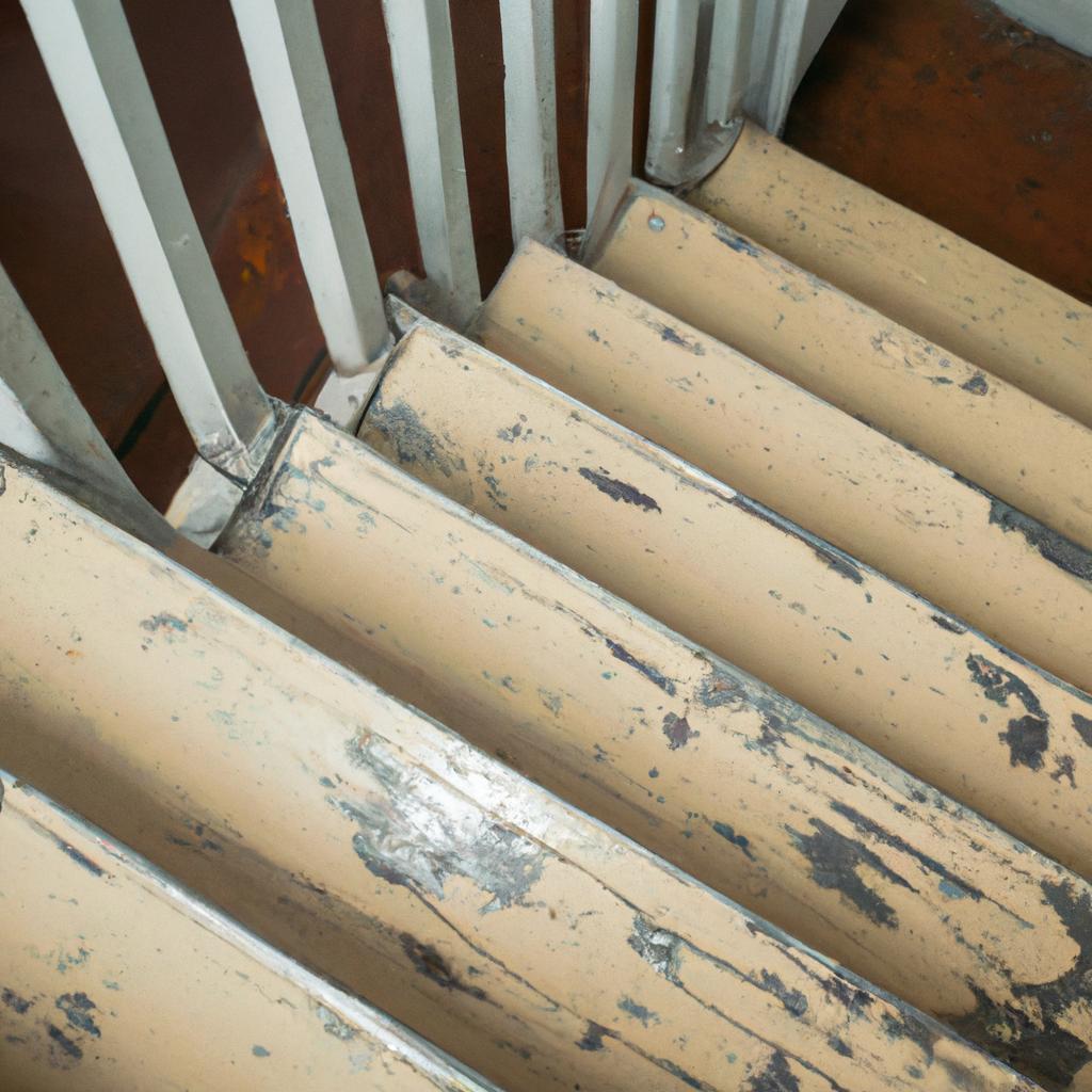 Jak profesjonalnie odnowić schody drewniane pomalowane farbą olejną