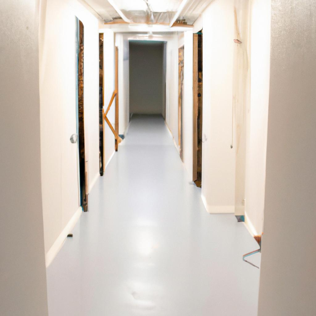 Praktyczne wskazówki: Jak pomalować wąski korytarz, aby optycznie go powiększyć