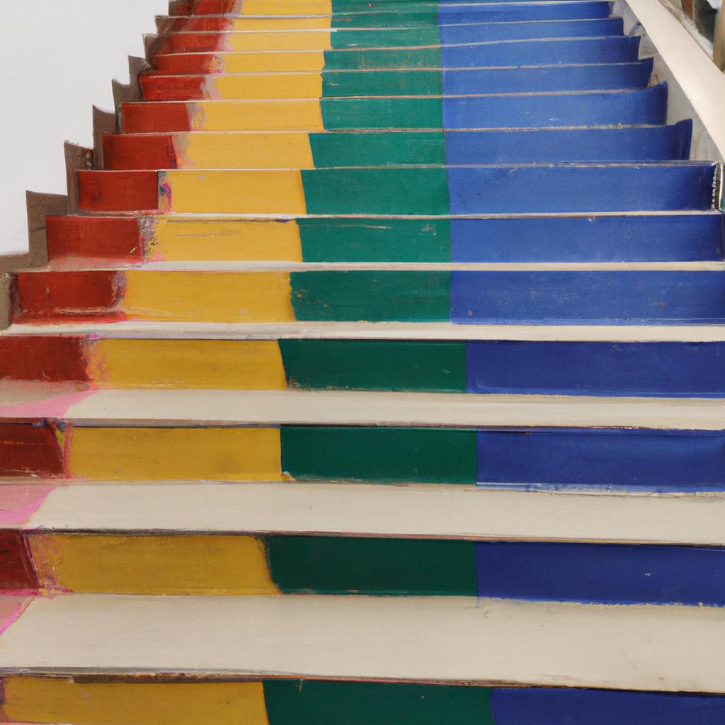 Jak wybrać odpowiedni kolor farby do klatki schodowej w domu?