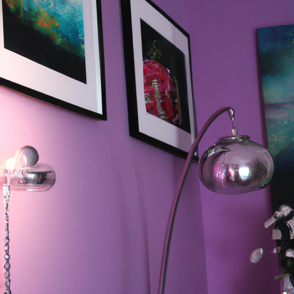 Jak dobrać idealne kolory do fioletowych ścian: poradnik kolorystyczny