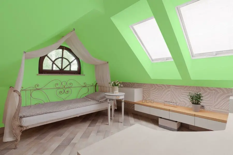 Jak dobrać kolor ścian do zielonego łóżka: poradnik dekoratora wnętrz